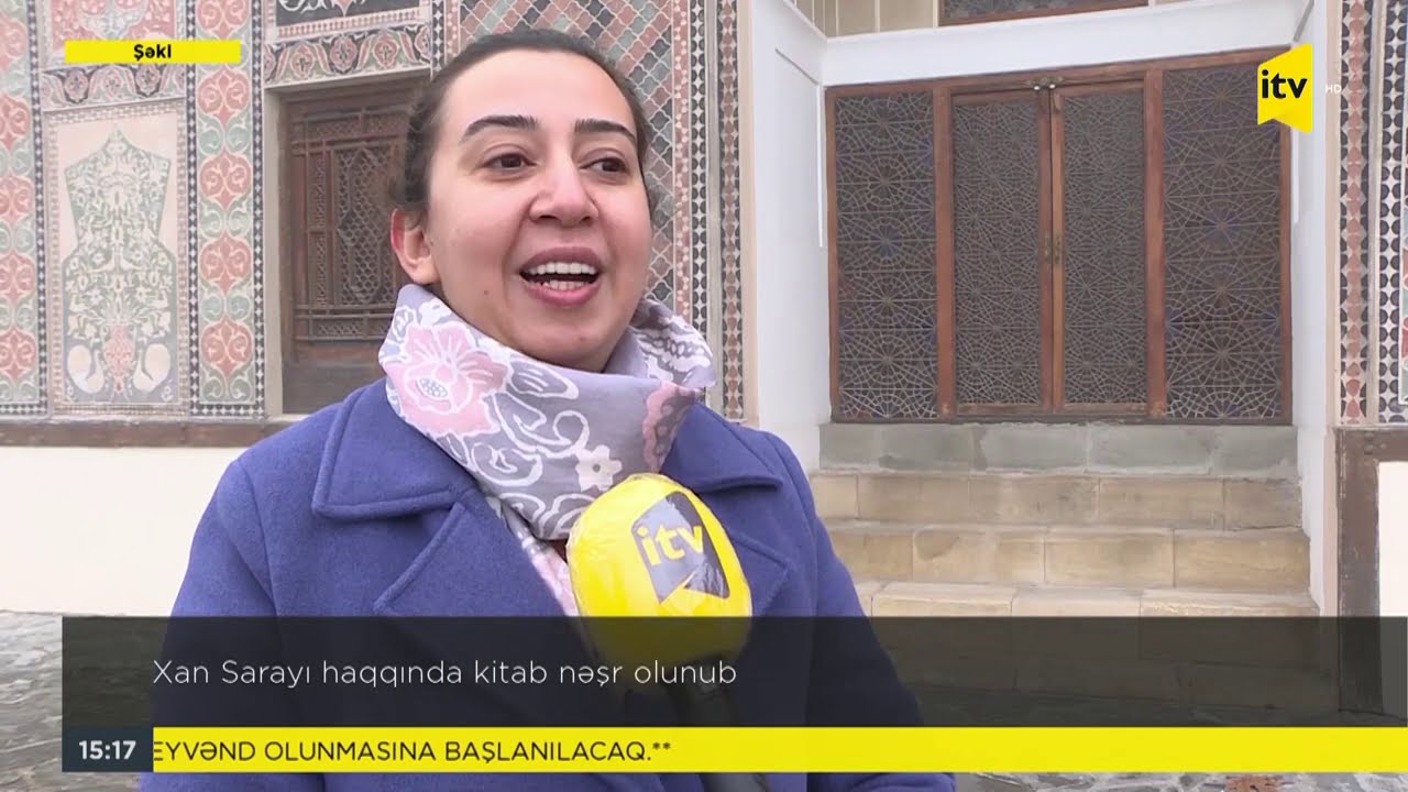 Xan Sarayı haqqında kitab nəşr olunub