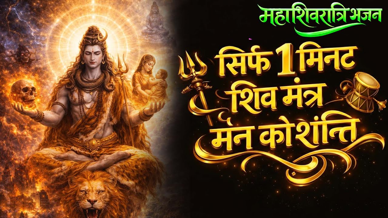 महाशिवरात्रि विशेष मंत्र | Shiv Brahmand Mantra | Powerful Shiv Mantra | Mahashivratri SpecialMantra