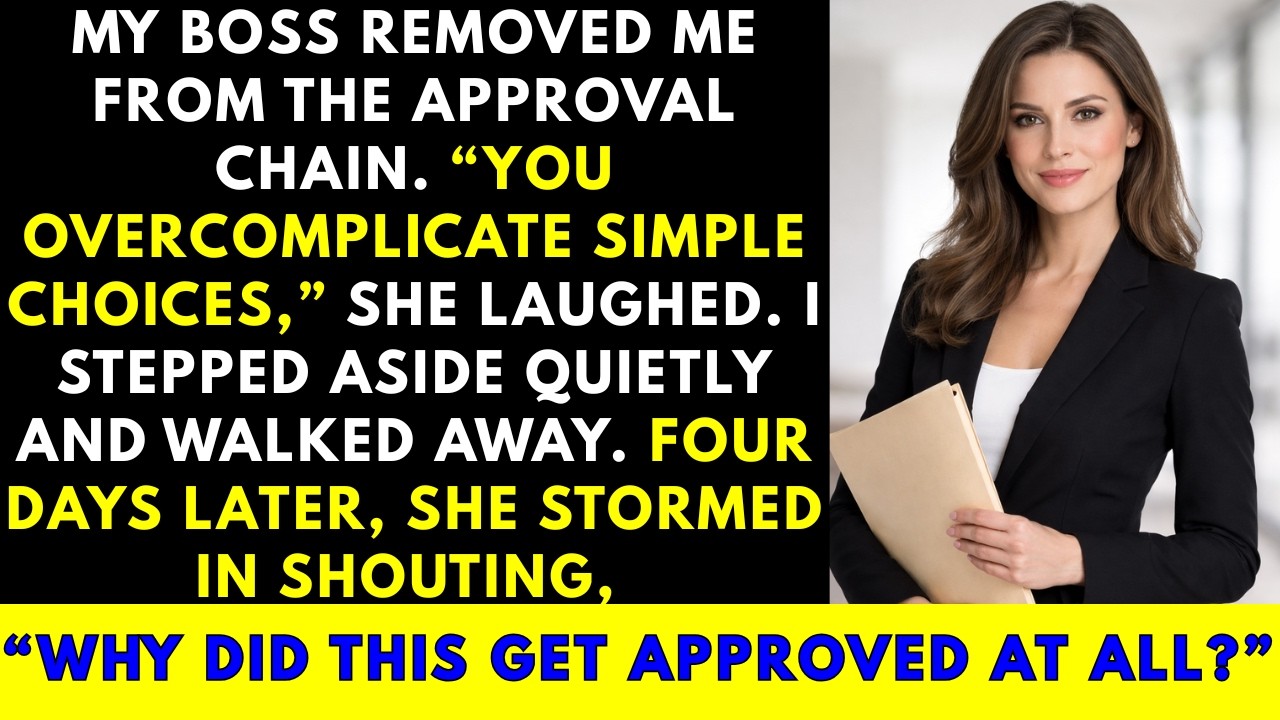 I sat back and watched my Boss face the consequence of her decisions...- Revenge Story