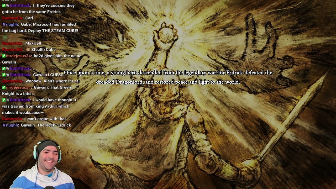 But if there's a Scion of Erdrick, then that means...my man!!!!