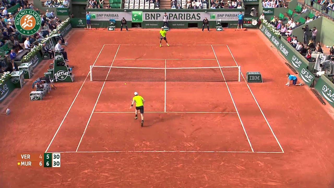 Roland Garros 2014 Monday Highlights Murray Verdasco