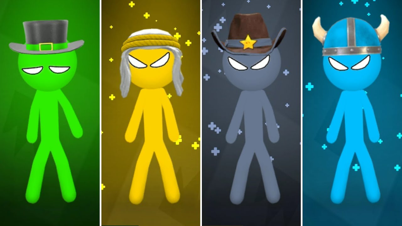 Stickman Funny MINIGAMES - Stickman Party 1234 Player 2022 Gameplay Android iOS