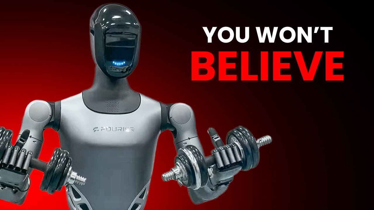SHOCKING FOOTAGE: Ai Robot shown being a BODY BUILDER! | Fourier GR2