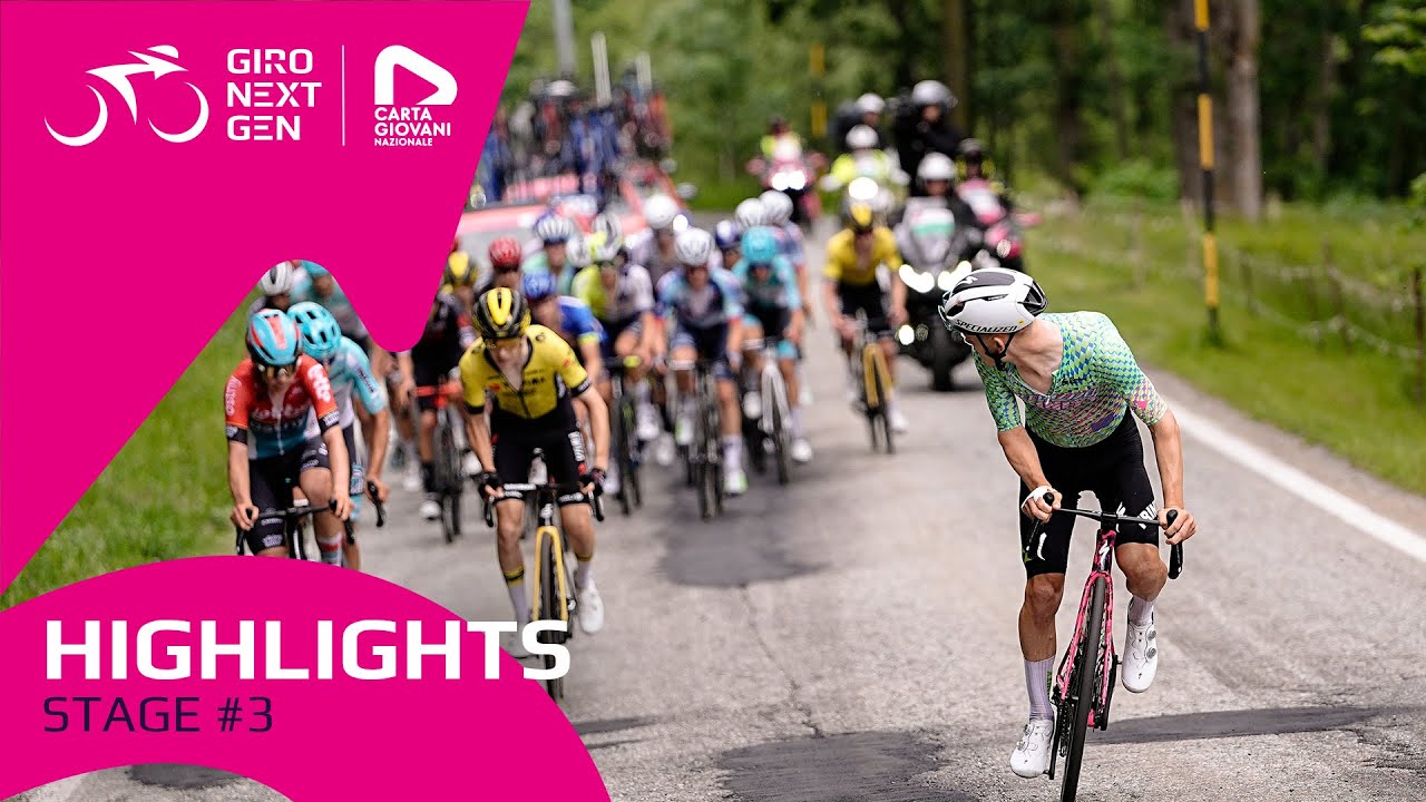 Giro Next Gen 2024 | Stage 3: Highlights