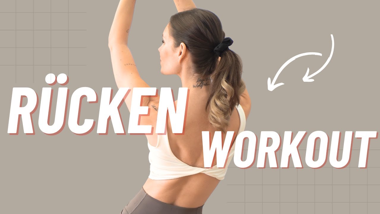 15 MIN Rückentraining für einen starken & gesunden Rücken - für zu Hause!