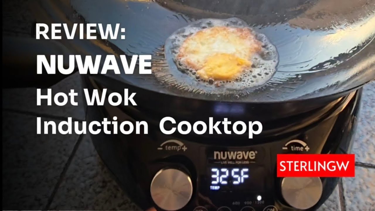 ОБЗОР: Индукционная плита NUWAVE Hot Wok #NUWAVE #обзор #готовка #чистаяготовка #автодом