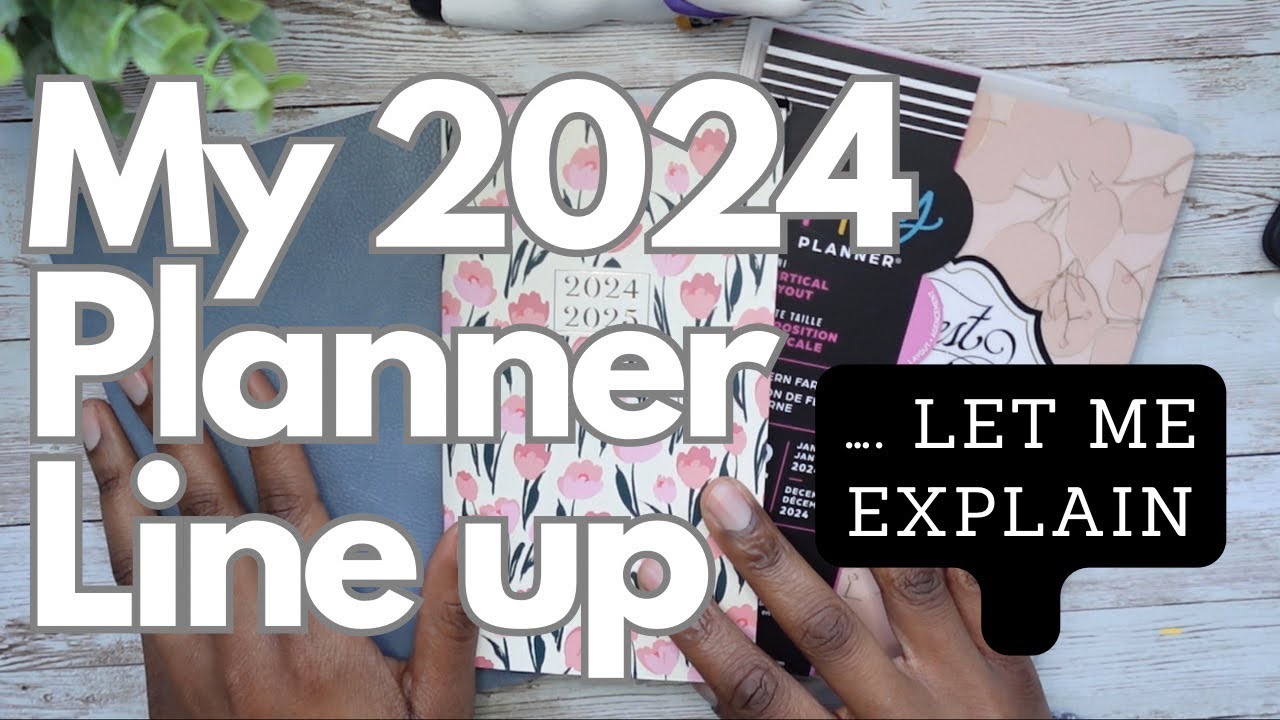 2024 Planner Lineup | Switching from Decorative to Functional Planning & Consumerism Chat