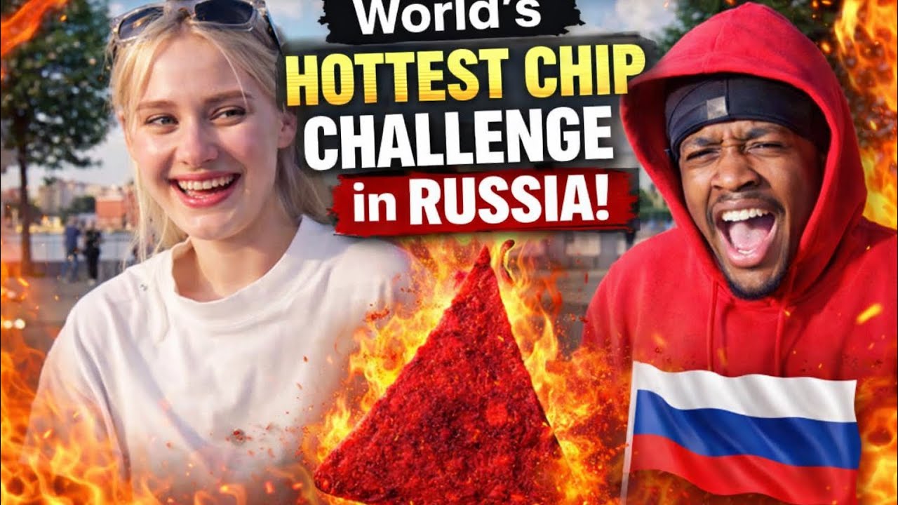 World's Hottest Chip Challenge in Russia REACTION 