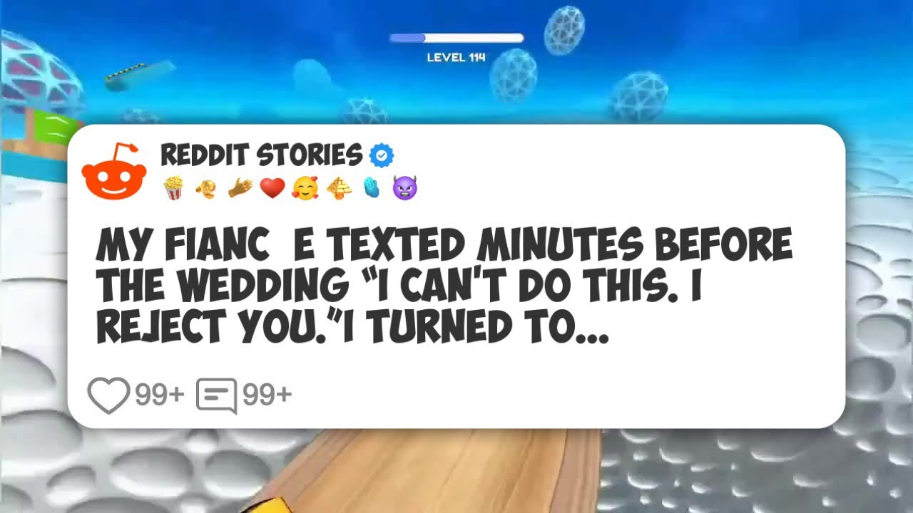 My fiancée texted minutes before the wedding “I can’t do this. I reject you.”I turned to #reddit 