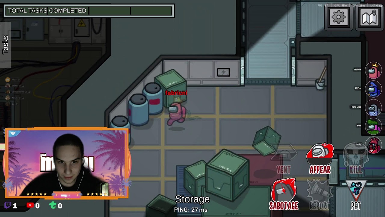Proximity Chat AMONG US SA FANOVIMA