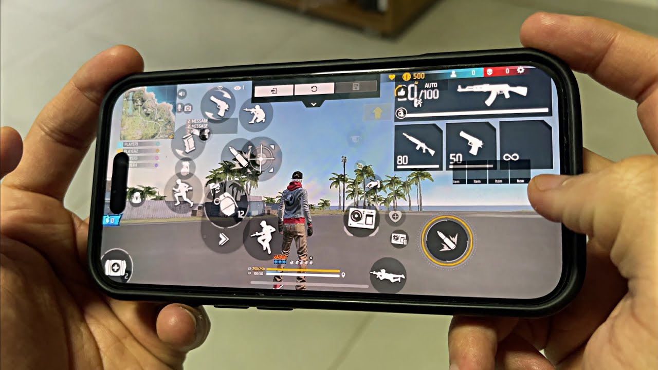 White FF *New* CUSTOM HUD CODE 💀