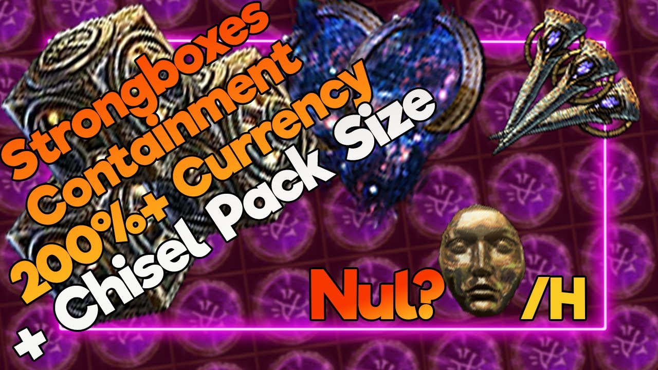 3.27 T17 200+% Currency Containment + Chisel Proliferation Erreur ou pas ?