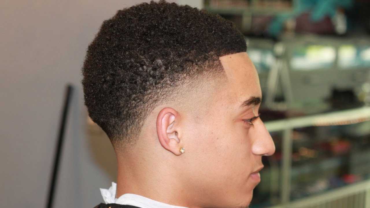 HOW TO: CURL /TWIST TAPER FADE BY CHUKA THE BARBER