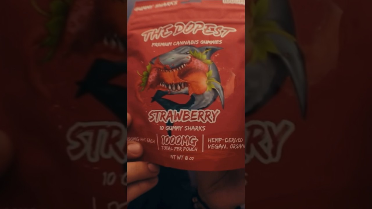 The DOPEST HHC Shark Gummies 🦈 🍃
