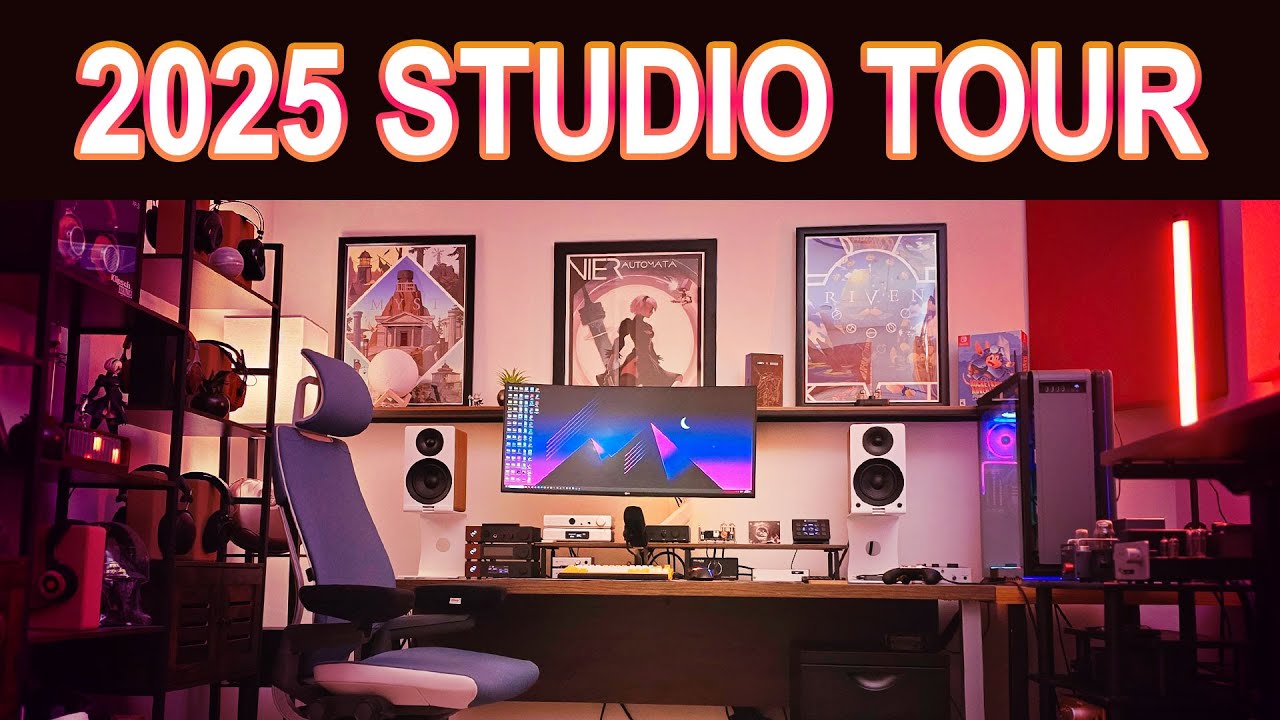 2025 STUDIO TOUR + FlexiSpot E6 Overview