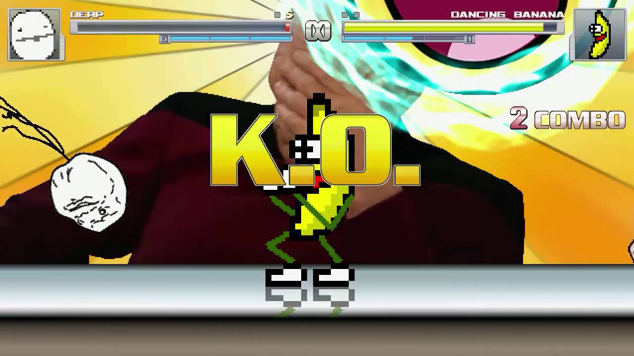 AN Mugen Request #733: Derp VS Dancing Banana