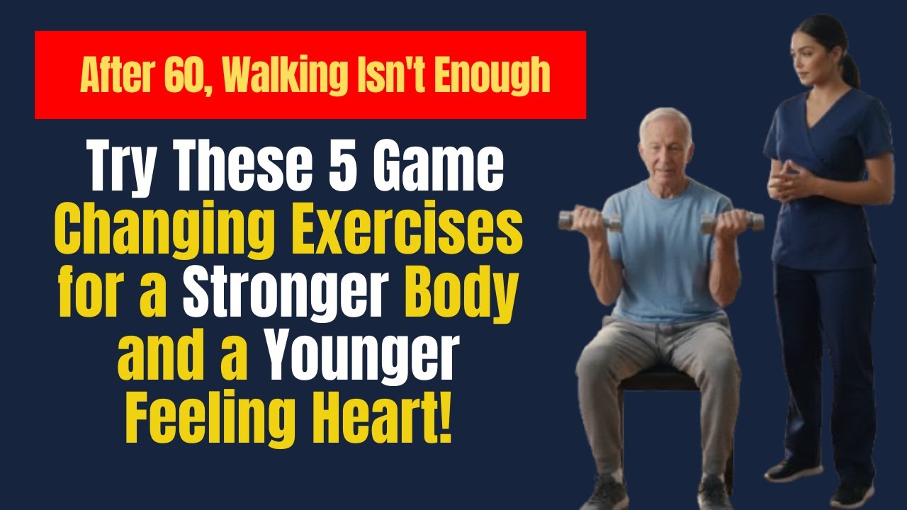 Stop Walking After 60 — Try These 5 for Muscle, Heart & No Falls!