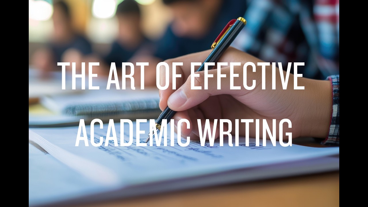 The Art of Effective Academic Writing