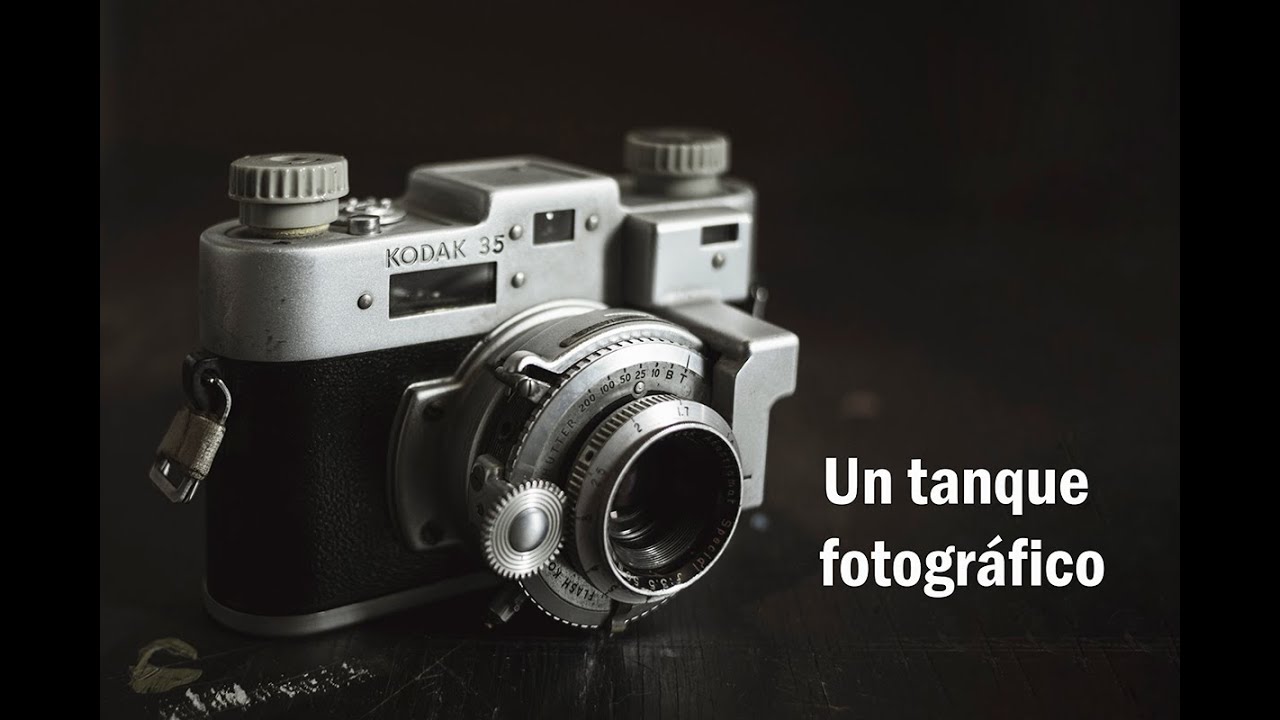 Cámara analógica Kodak 35 RF En español