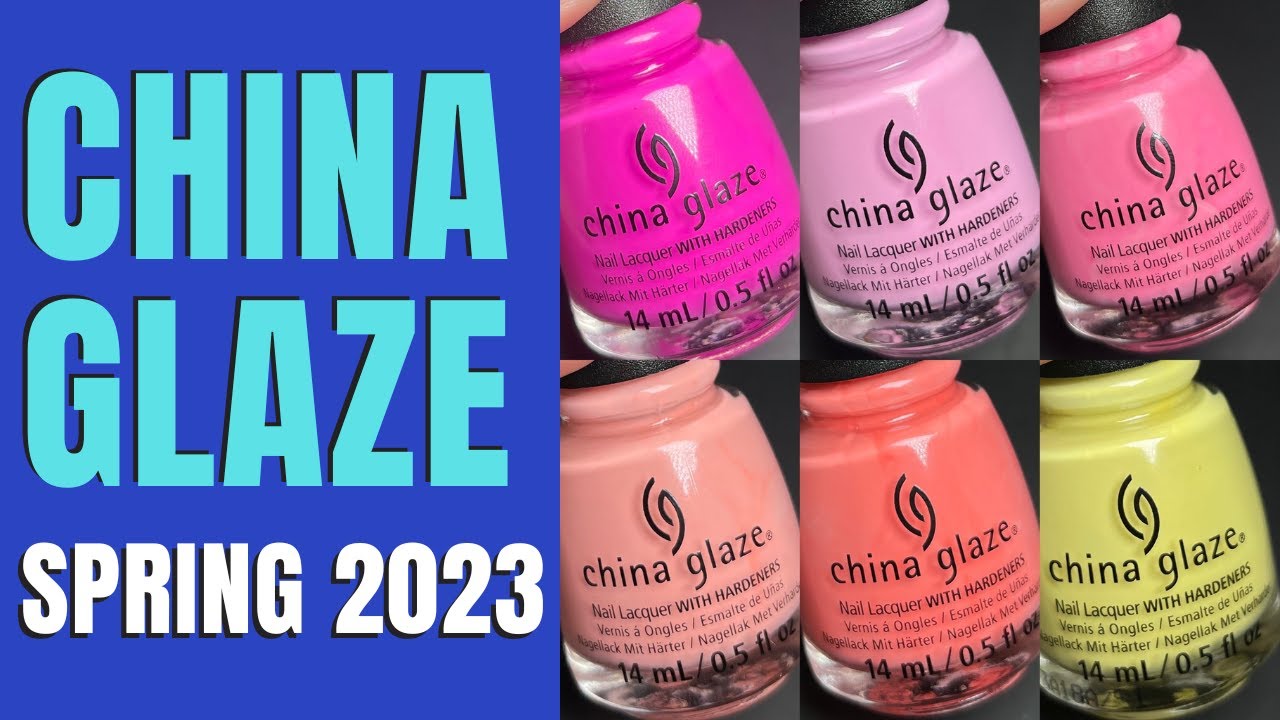 Spring 2023 "Hello Sugar" Collection by China Glaze | Swatch & Review