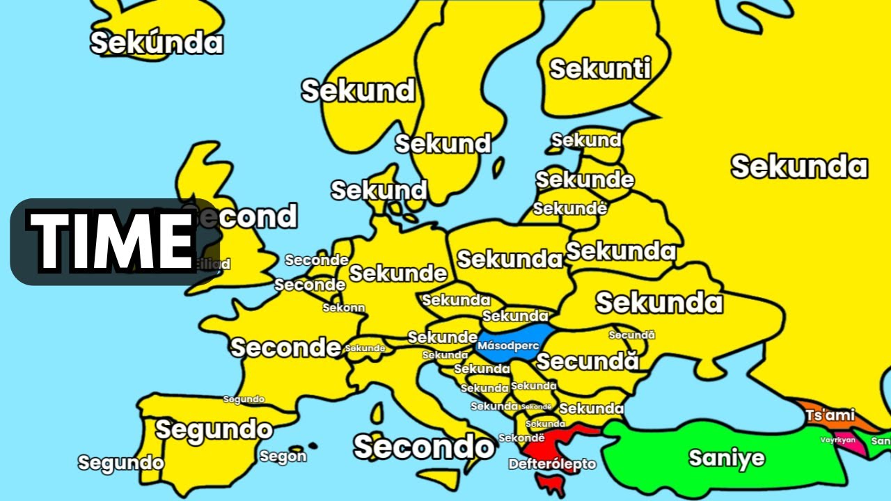 European Languages COMPARISON | TIME | Part 1