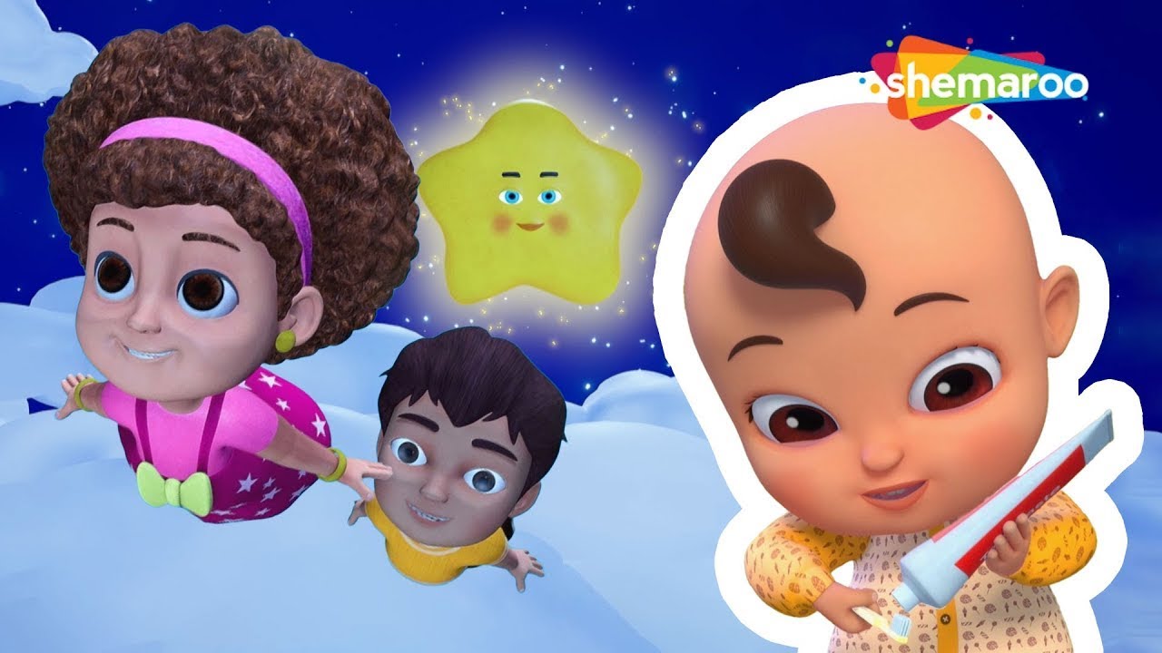 Twinkle Twinkle Little Star  + Brush Brush your Teeth 3D Kids Songs