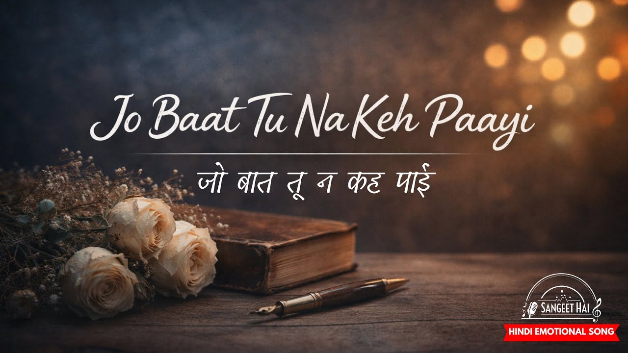 Jo Baat Tu Na Keh Paayi | जो बात तू न कह पाई | Emotional Sad Song | Heart Touching Love Story
