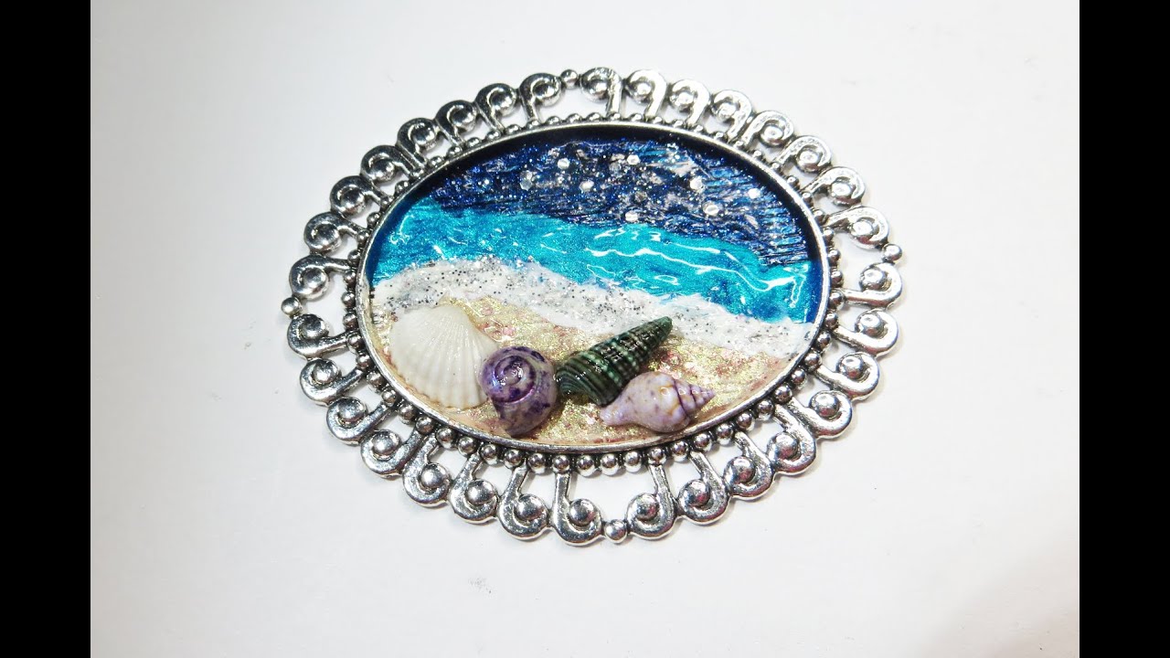 BEACH  AT NIGHT PENDANT TUTORIAL