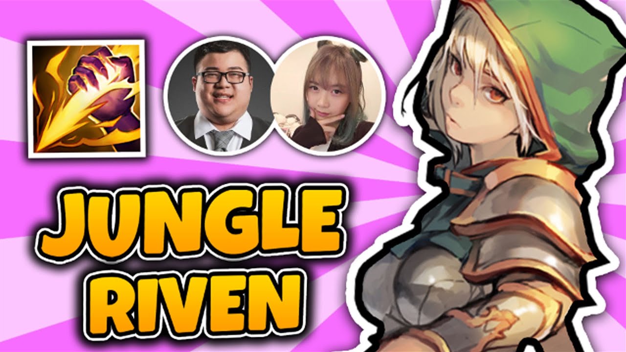 Jungle Riven and Nightcore (ft. Scarra and LilyPichu)