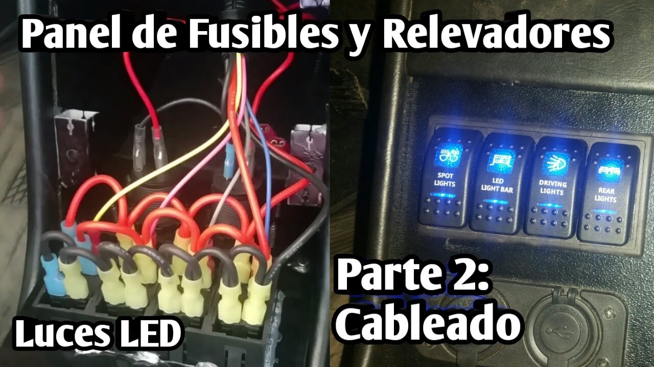 Panel de Fusibles y Relevadores //Cableado (2/2)