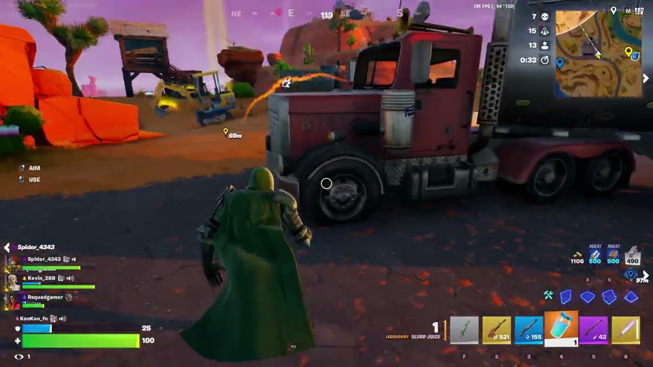 Another rare Fortnite Reload game with the Mythic OXR rifle