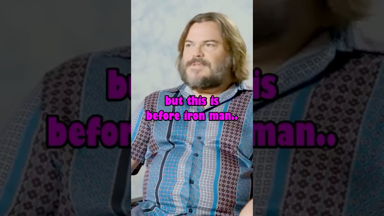 Jack black on tropic thunder movie #comedy