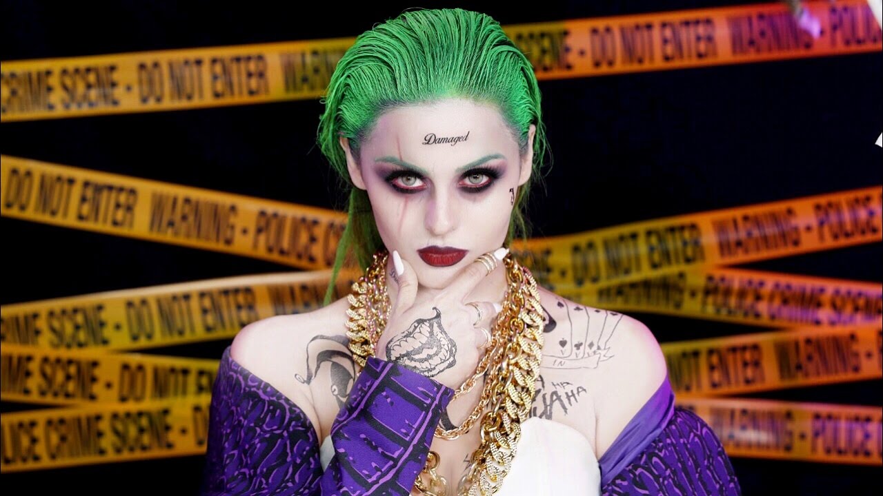 Joker Suicide Squad Makeup Tutorial