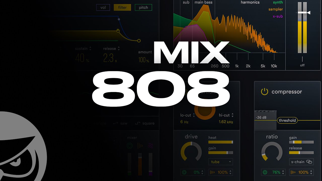 Как микшировать 808