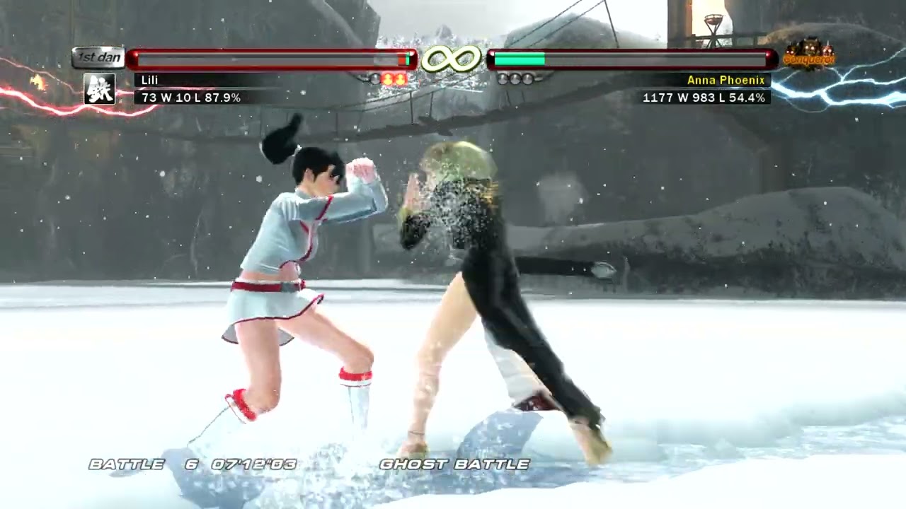 Tekken 6 Lili Vs Anna II
