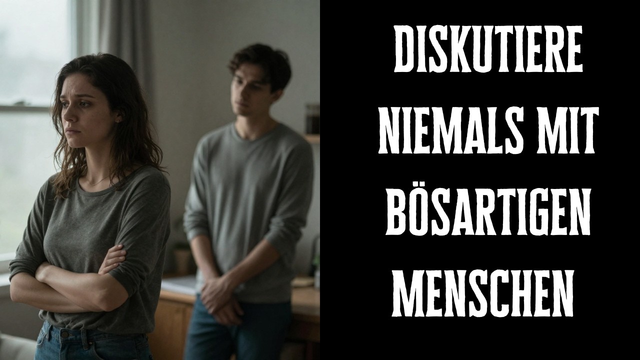 Warum du mit bösartigen Menschen niemals diskutieren solltest!