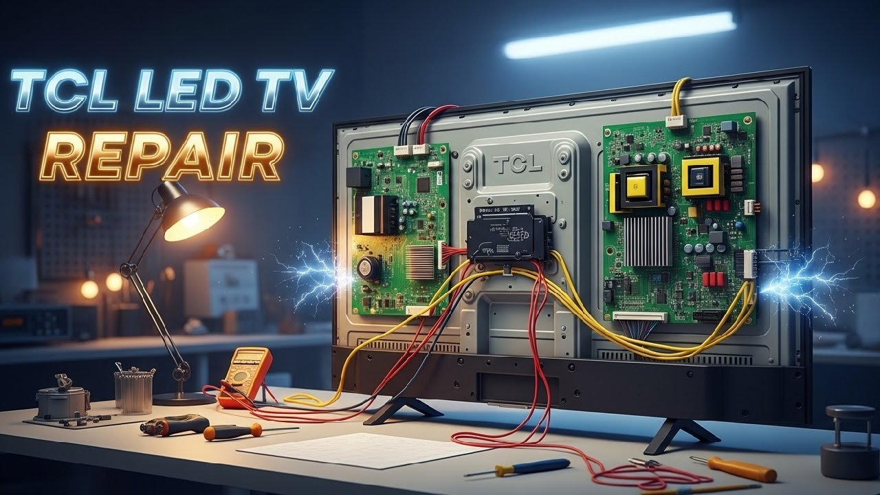 TCL LED TV Repair. Complete Video Tutorial in Urdu/Hindi