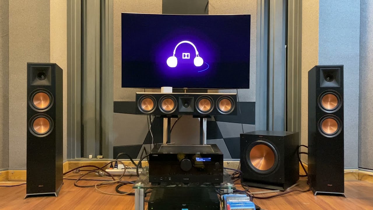 Yamaha RX-A8A + KLIPSCH REFERENCE PREMIERE/ Dolby Atmos Demo Sound Test