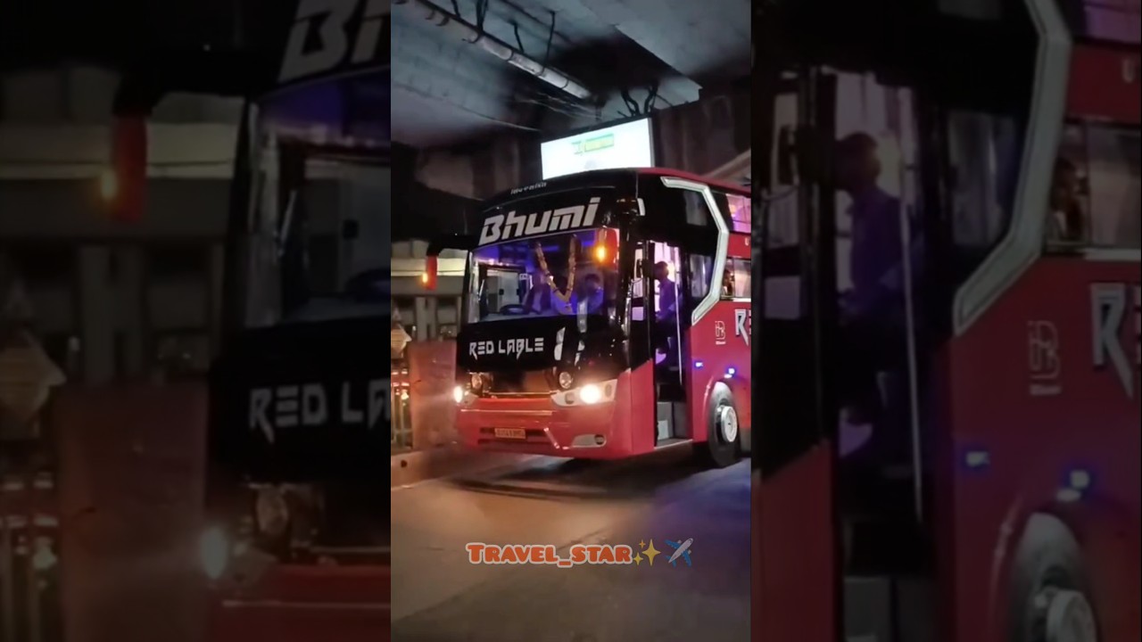 Bhumi Travels Red label Luxury bus ✨♥️ ll New BS6 Luxury bus 