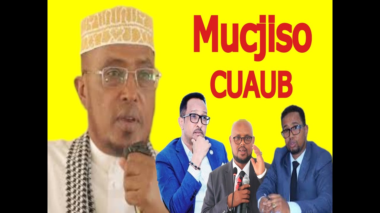 MUCJISO MAAYIR MOOGE & GOLIHIISU WAA LAYAAB CAJIIBA !!!
