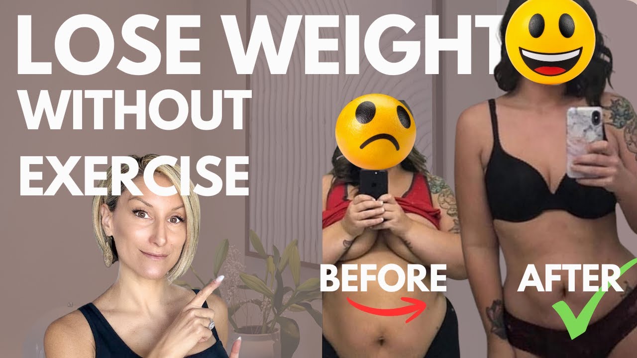 How to Lose Weight Without Exercise | 5 Steps Especially for Women 40+