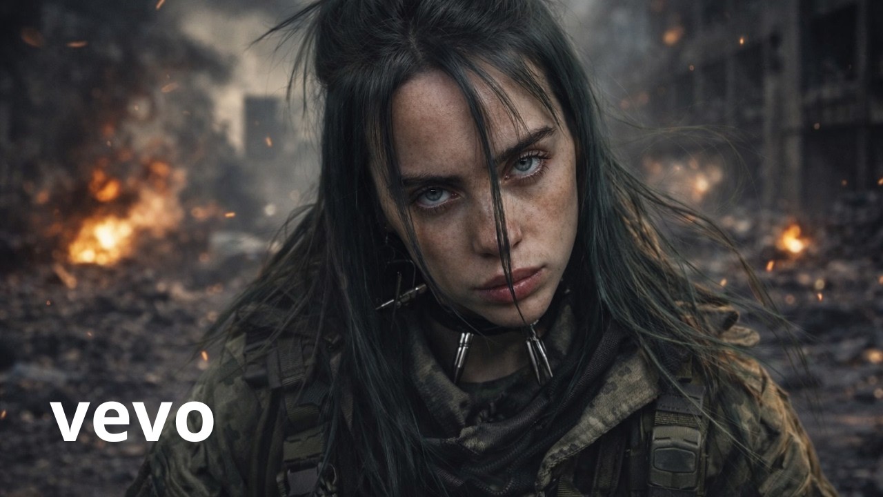 Billie Eilish - Peace & War (Lyrics Video)