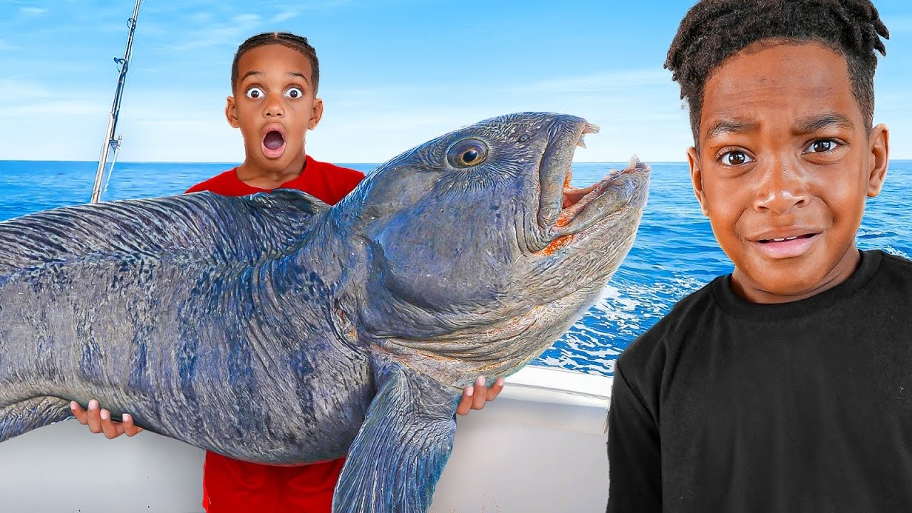 MONSTER FISH CAUGHT ON CAMERA!