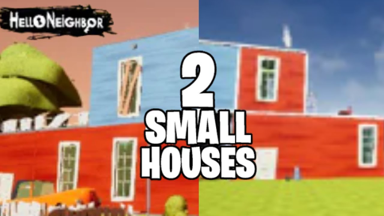 2 small houses Hello neighbor full game
