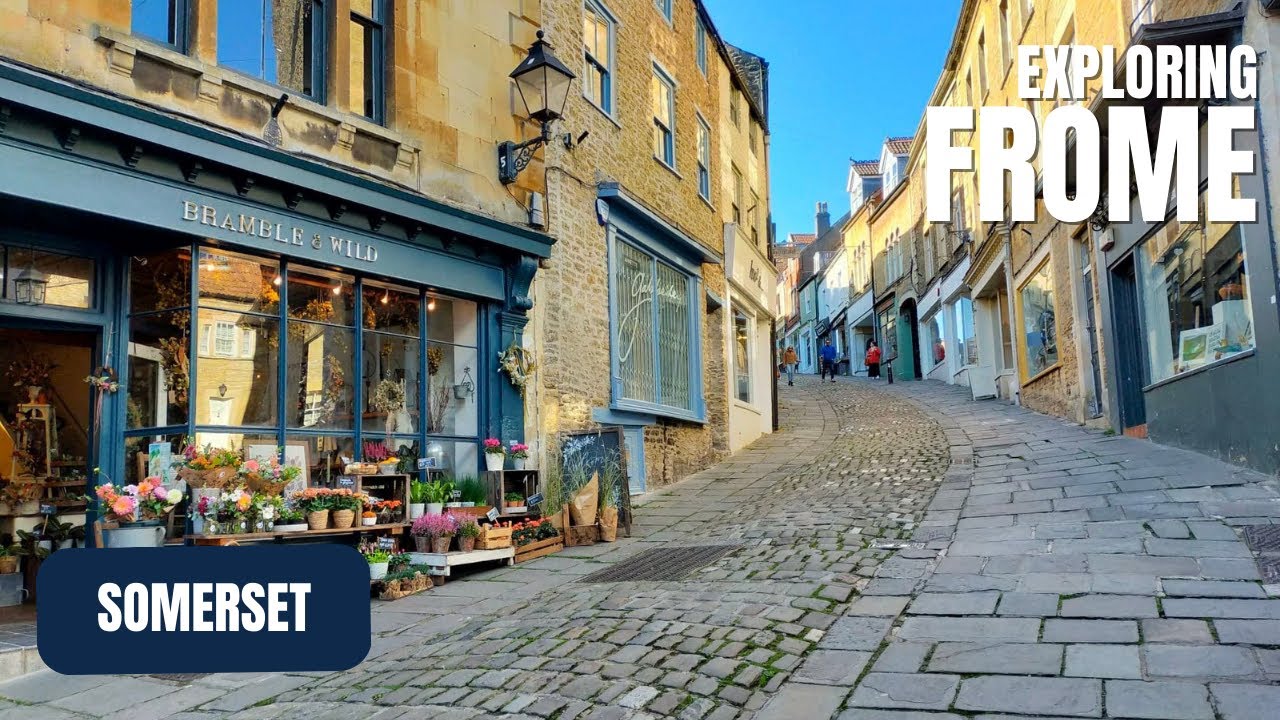 Exploring Frome | Beautiful Hilly Somerset Town | Let's Walk!