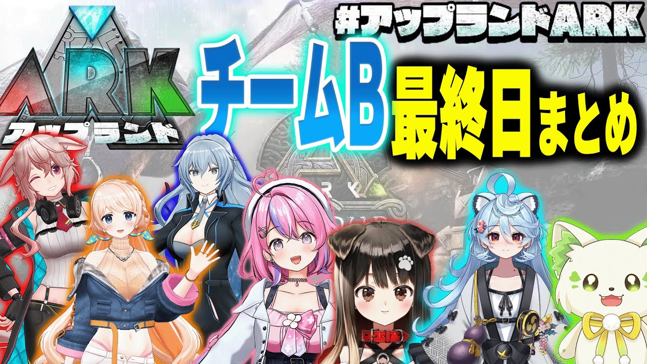 【#アップランドARK】チームB 最終日まとめ