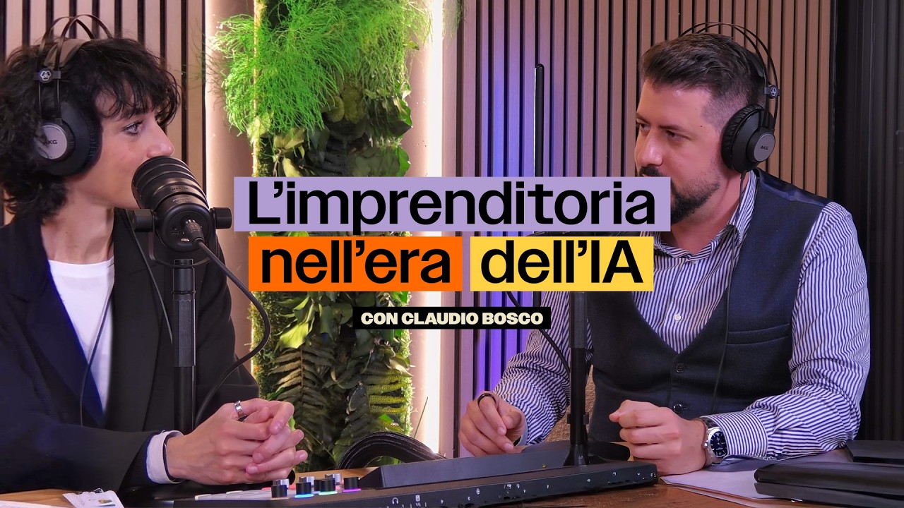 L’imprenditoria nell’era dell’IA - Claudio Bosco