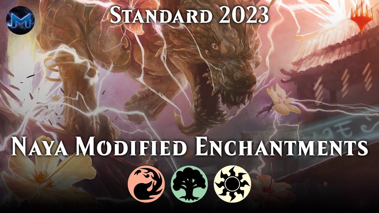 🔴🟢⚪ Naya Modified Enchantments Takes on the Ladder | Standard 2023 MTG Arena Bo3