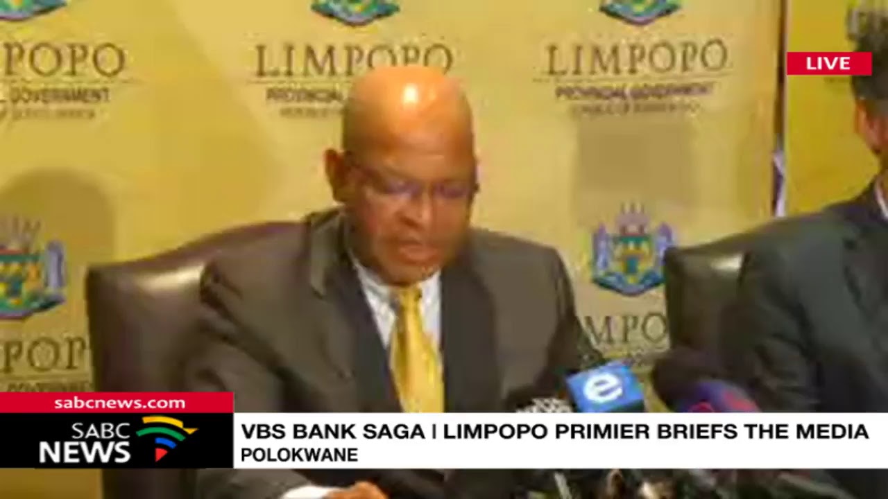 VBS Bank saga | Limpopo premier releases VBS forensic report