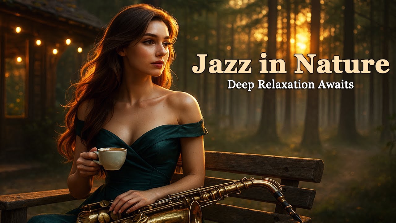 Smooth Jazz Café in the Woods – Natural Sounds for Deep Relaxation | Lam Music